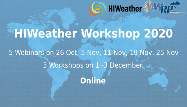 HIWeather Workshop 2020 (find all the recordings here)